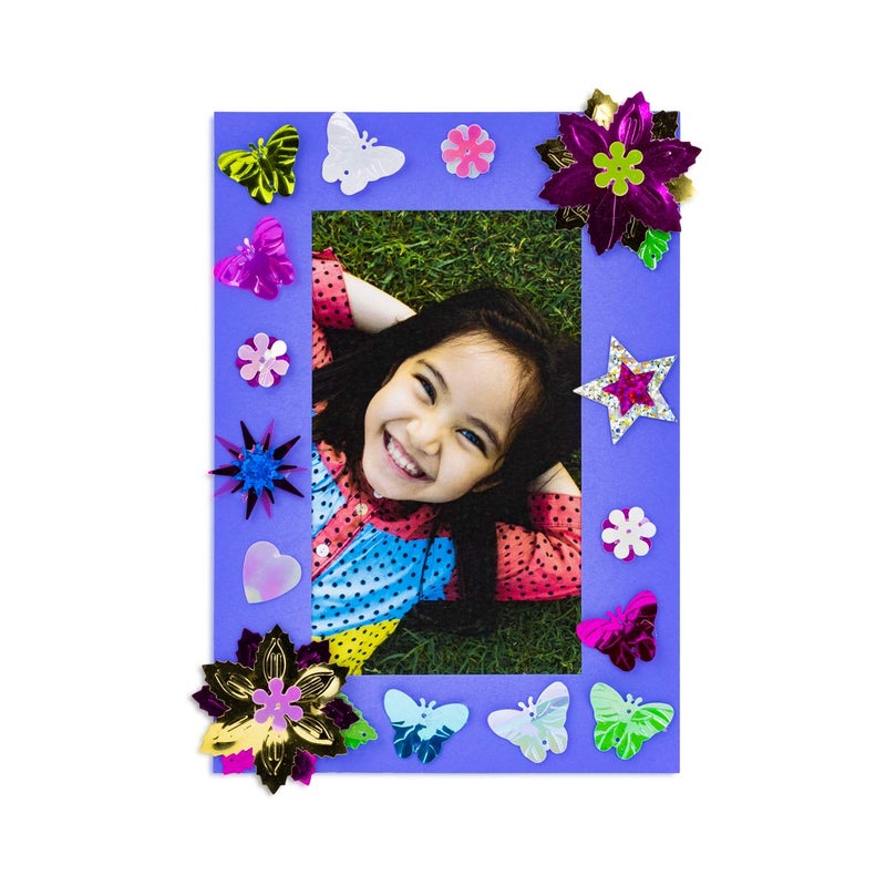 Hygloss 48 Pack Paper Picture Frames, Colorful cardstock Photo Frame 4.75x6.75-Inch, Paper Frames to Decorate for Wedding Birthday DIY Classroom Crafts and Decorations - Image 5